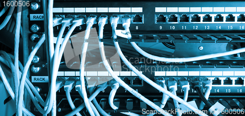 Image of network cables