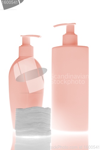 Image of cosmetic bottles