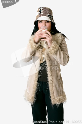 Image of Woman drinking