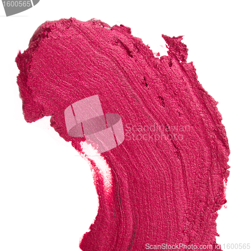 Image of smudged lipsticks