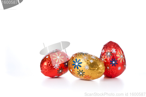 Image of chocolate easter eggs