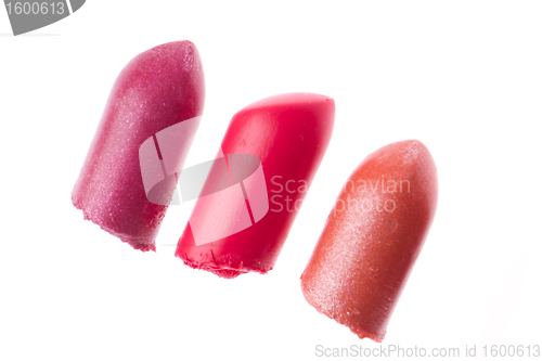 Image of scraps of lipstick
