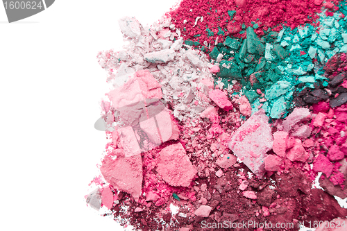 Image of crushed eyeshadows