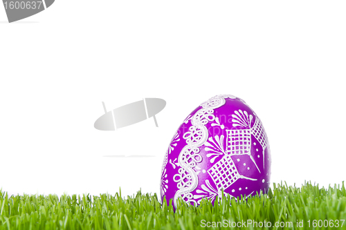 Image of easter egg in grass