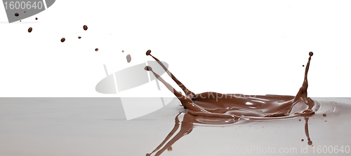 Image of chocolate splash