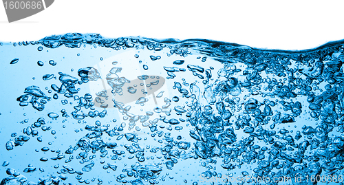 Image of bubbles in water