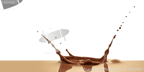 Image of chocolate splash