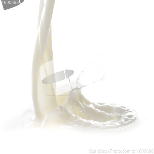 Image of milk splash