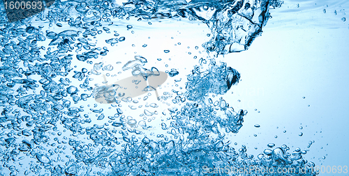 Image of bubbles in water