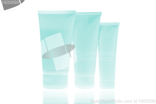 Image of cosmetic bottles