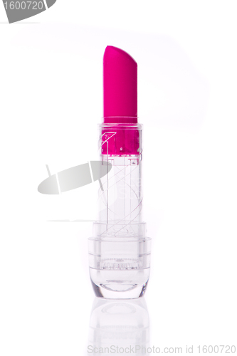 Image of lipstick on white background