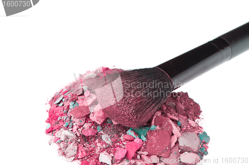 Image of crushed eyeshadows