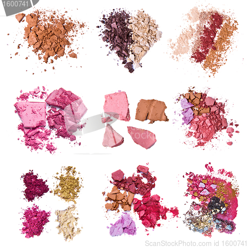 Image of crushed eyeshadow