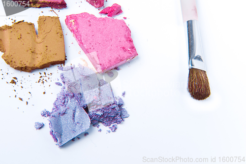 Image of crushed eyeshadow