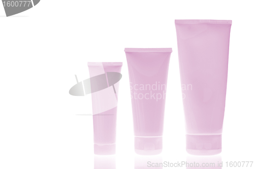 Image of cosmetic bottles