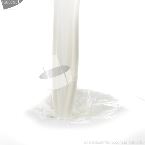 Image of milk splash