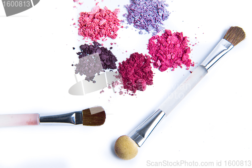 Image of crushed eyeshadow