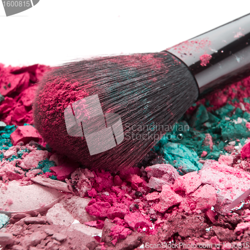 Image of set of crushed eyeshadows