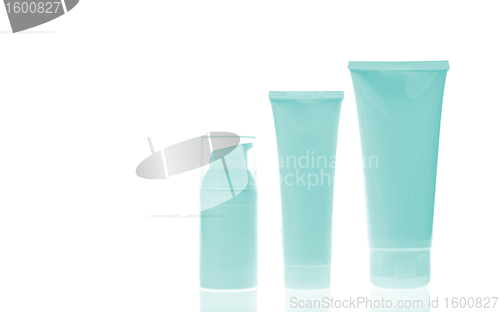 Image of cosmetic bottles