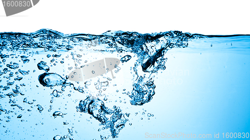 Image of bubbles in water
