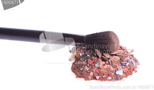 Image of crushed eyeshadows