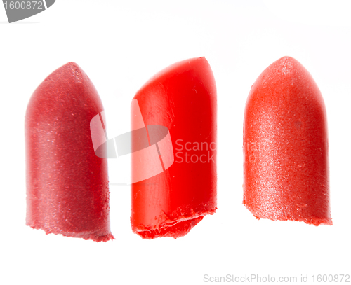 Image of scraps of lipstick