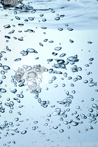 Image of bubbles in water
