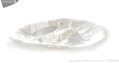 Image of milk splash