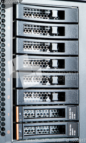 Image of Data center detail