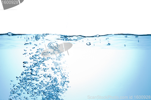 Image of bubbles in water