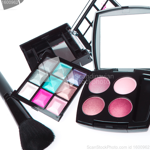 Image of compact eyeshadows