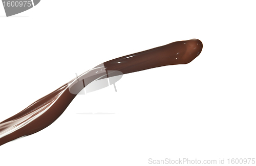 Image of pouring chocolate