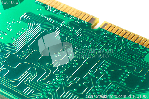 Image of memory module close up