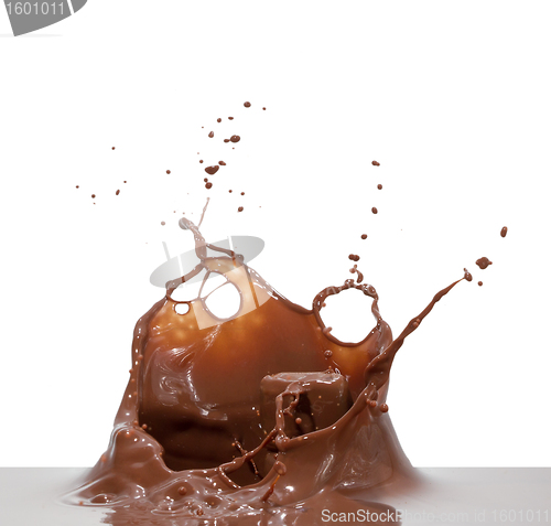 Image of chocolate splash