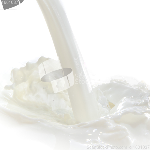 Image of milk splash