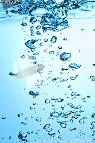 Image of bubbles in water