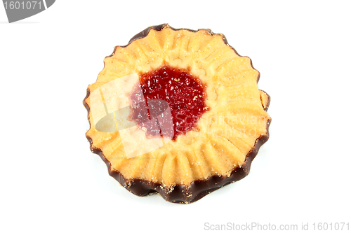 Image of biscuit with jam