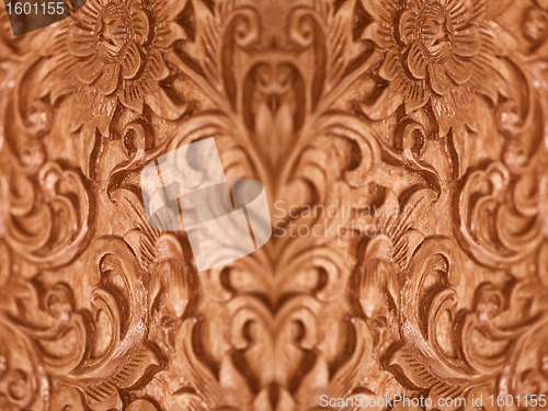 Image of Old wooden pattern