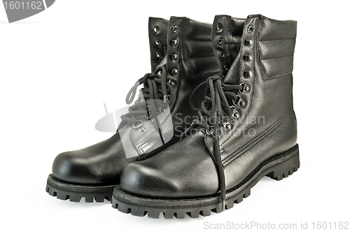 Image of Army pair high boots