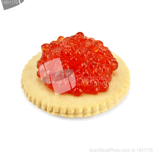 Image of Caviar on a cracker