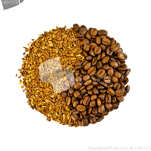Image of Coffee beans and grains