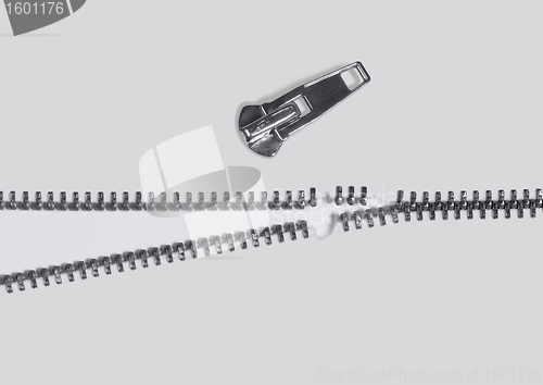 Image of busted zipper