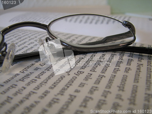 Image of Lens and book