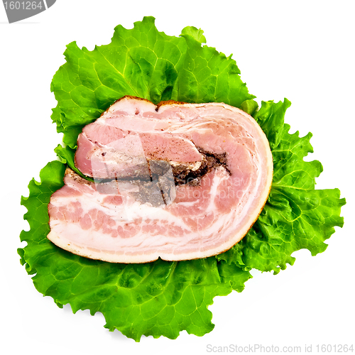 Image of Meatloaf with salad
