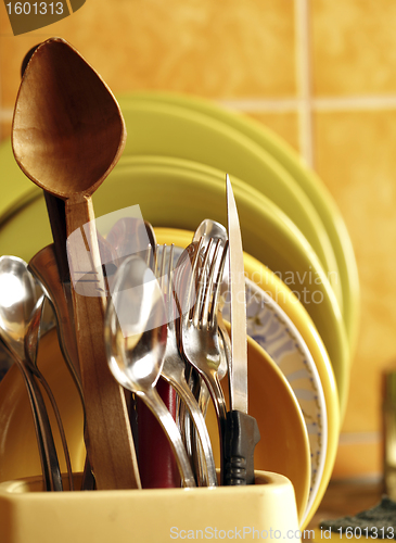 Image of Many plates