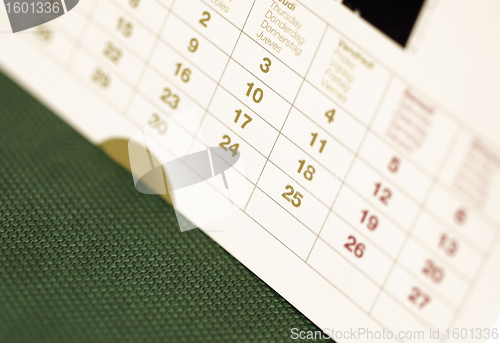 Image of Callendar