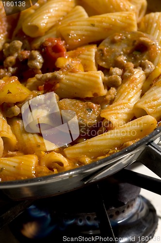 Image of sausage and rigatoni