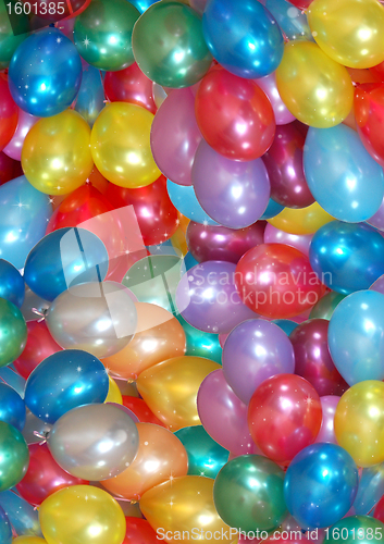 Image of  background from balloons