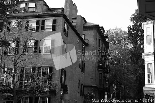 Image of Brick home with shutters