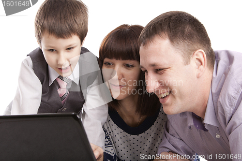Image of Portrait of a family